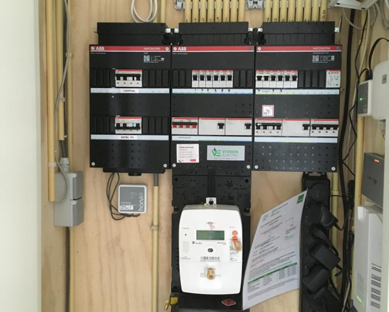 ABB Groepenkast uitbreiding ten behoeve van een laadpaal met loadbalancing